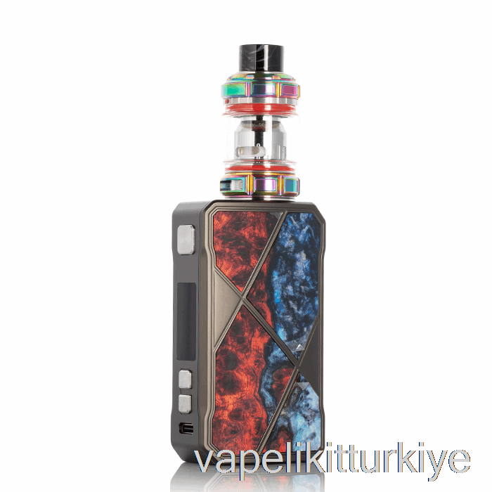 Vape Elektronik Sigara Freemax Maxus 200w Başlangıç ​​kiti Stabwood Gökkuşağı